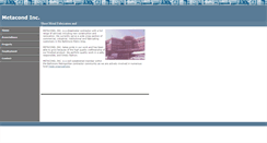 Desktop Screenshot of metacond.com